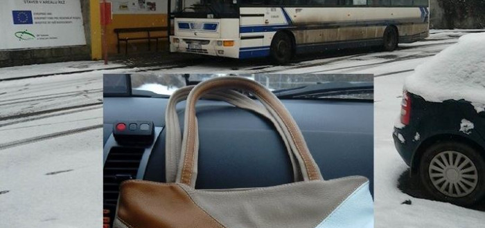 Zdibští strážníci kvůli zapomenuté tašce zastavili linkový autobus