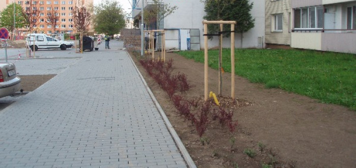 Ulice Jana Palacha v Šipší je již jednosměrná.