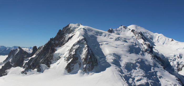 Mont Blanc jako na dlani