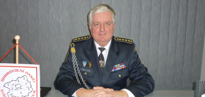 Oldřich Lacina, starosta dobrovolných hasičů Středočeského kraje