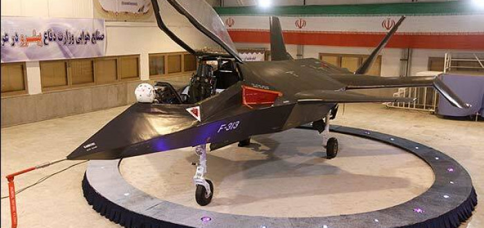 Íránská stíhačka F-313 před konverzí na dron