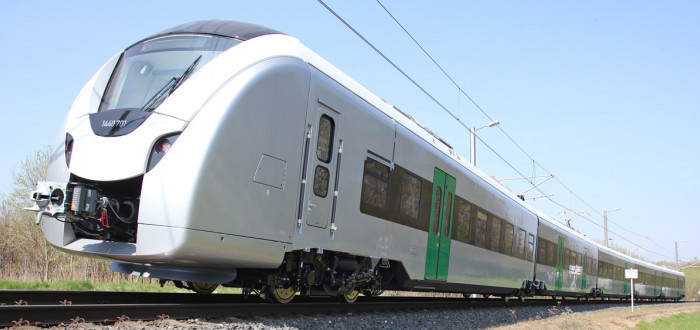 Jednotka Coradia Continental od firmy Alstom.