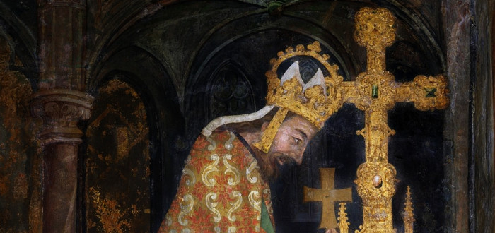 Karel IV. měl již jako čtrnáctiletý zastupovat svého otce v Itálii. Hned po příjezdu mu ale při atentátu šlo o život