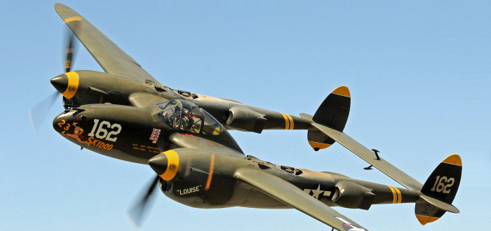 P-38 Lightning byl německými piloty přezdívaný dvouocasý ďábel