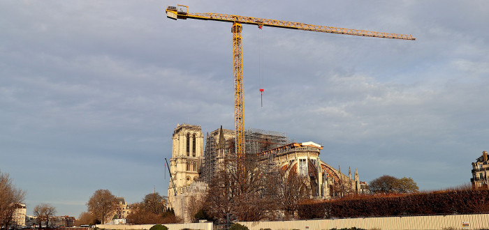 Pařížská katedrála Notre Dame prochází rekonstrukcí po požáru 15. 4. 2019