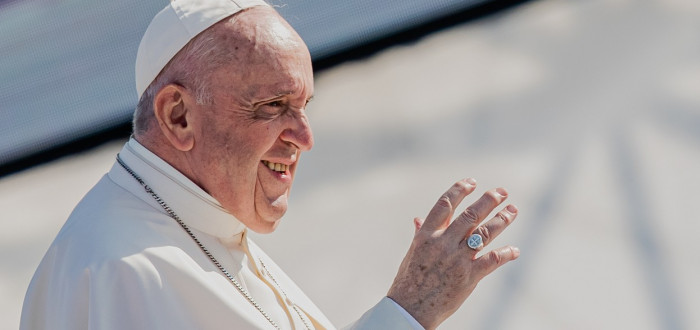 Papež František je ve své funkci od roku 2013. Letos slaví 85. narozeniny