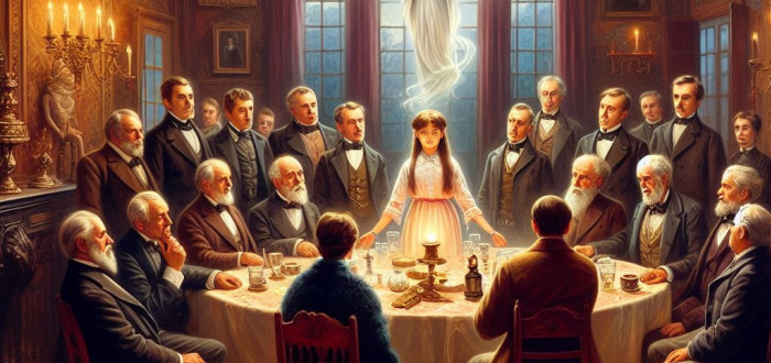 A. Lincoln se údajně  v přítomnosti mnoha svědků radil s duchy, jak má řídit Spojené státy