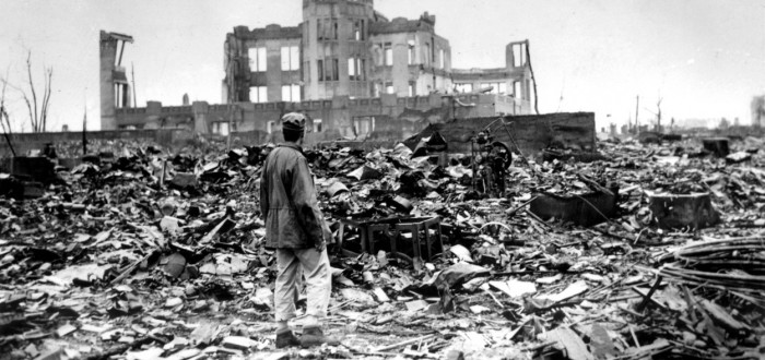 Průmyslový palác, dnes Atomový dóm jako symbol největší tragédie japonské historie