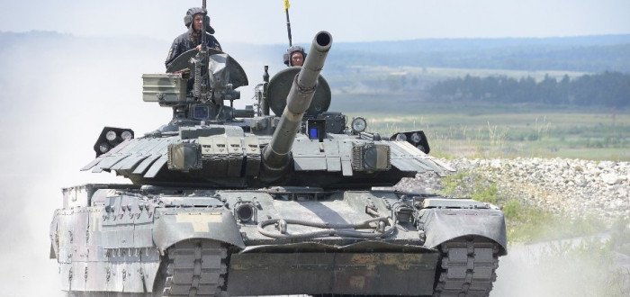 Ukrajina má ve výzbroji také moderní tank T-84, na němž odvedli skutečně zdařilou práci