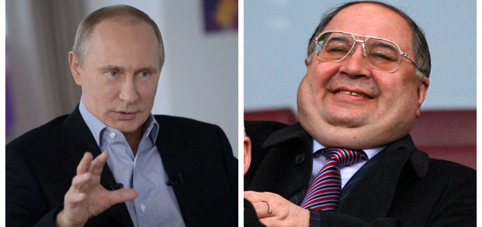 Kámoši jak hrom, jsou Putin a Usmanov