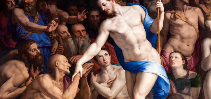 Sestup Krista do limba, ze série „Velké umučení“ (1510)