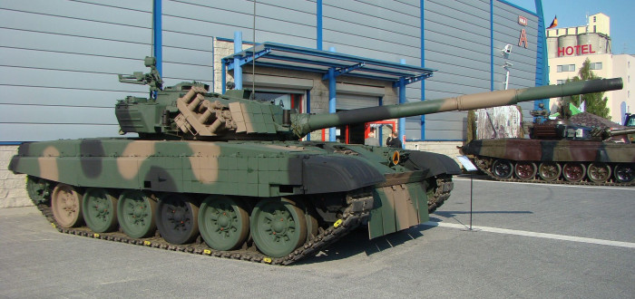 Tank PT-91 Twardy představuje spolehlivou součást polské výzbroje. vozidlo využívá i Ukrajina