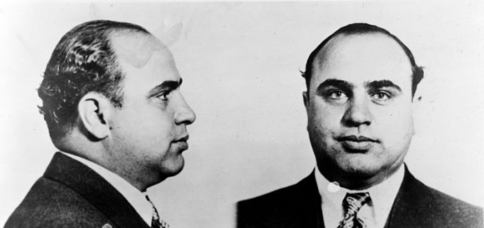 Takto zachytili podobu Ala Caponeho zaměstnanci amerického ministerstva spravedlnosti po jeho zatčení