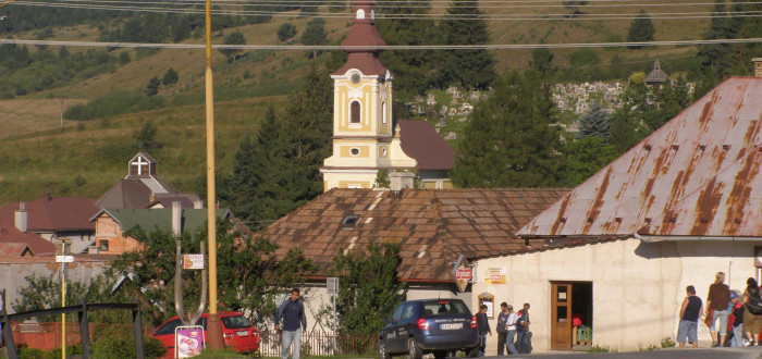 Telgárt, rodná obec M. Černáka. Stále zde má dům, který zvelebuje jeho maminka