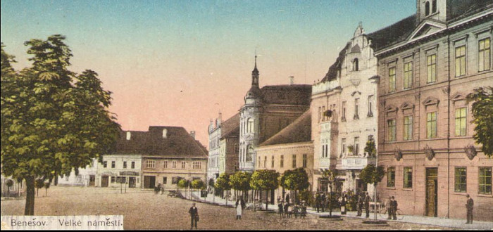 Benešovské náměstí bylo za první republiky svědkem zajímavých příběhů