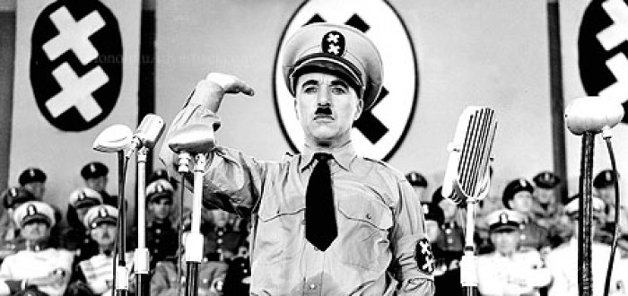 Charlie Chaplin inspiroval ve filmu Diktátor