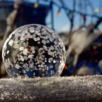 Ledová bublina je luxusní zábava, na Vánoce si to však asi neužijete