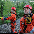 Specializovaná lezecká skupina z hasičské stanice v Krči