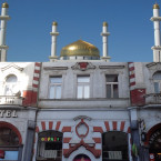 Vizualizace přestavby benešovského hotelu na mešitu