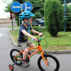 Zde si může dítě vyzkoušet i znalost pravidel silničního provozu.