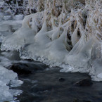 Pověstná sibiřská tlaková výše sevřela do ledového krunýře řeky