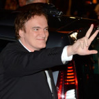 Quentin Tarantino při udělování filmových cen César v Paříži