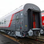 Nový lehátkový vůz z vagónky Tver pro ruské železnice
