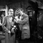 Čeněk Šlégl a Vlasta Burian ve filmu Provdám svou ženu (1941)