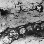 Exhumace ostatků zavražděných polských zajatců v Katyni