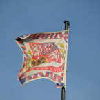 Vlajka prezidenta České republiky je oficiálním státním symbolem země. Jejím autorem je heraldik Jiří Louda 