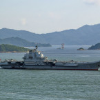 Čínská letadlová loď Liao-ning. Má představovat symbol rostoucí námořní moci Číny