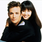 Shannen Doherty a Luke Perry v roce 1990