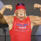 Hulk Hogan dal svou podporu Trumpa najevo způsobem sobě vlastním