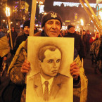 Bandera je některými považován za národního hrdinu a jinými za válečného zločince
