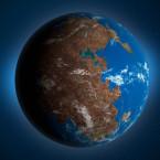 Superkontinent Pangea měl tvar písmene C. Kvůli jeho obrovské rozloze nedocházelo ve vnitrozemí k dešťovým srážkám, tudíž byl extrémně suchý