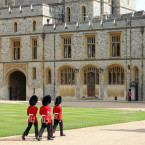 Britská královská garda ve Windsoru