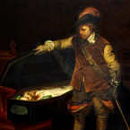 Oliver Cromvell odsoudil k smrti krále Karla I. Jeho syn Karel II. zase nechal "popravit" Cromwellovo mrtvé tělo 