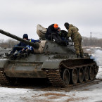 Tank, který byl vyvinutý ještě za druhé světové války, se vrací na ukrajinská bojiště