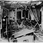 Takto vypadala místnost po neúspěšném pokusu o likvidaci Adolfa Hitlera během operace Valkýra