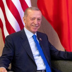 Turecký prezident Recep Erdogan se svým americkým protějškem Joem Bidenem na summitu NATO v letošním roce 