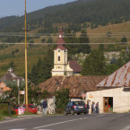 Telgárt, rodná obec M. Černáka. Stále zde má dům, který zvelebuje jeho maminka