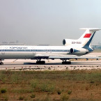 TU-154 letecké společnosti Aeroflot