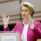 Ursula von der Leyen vyjádřila obavy o budoucnost EU