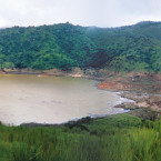 Jezero Nyos po katastrofě