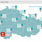 V Česku máme skoro nejlevnější benzin a naftu v Evropě. Tedy kromě čerpací stanice Orlen (dříve Benzina) ve Volyni, kde vám naúčtují o skoro pět korun víc, než v okolí. 